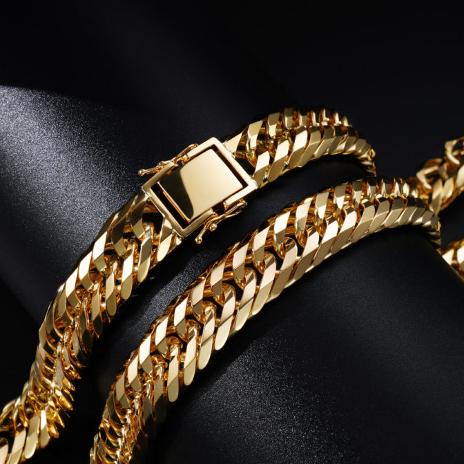 K18 18金 喜平ネックレス 12面トリプル 300g UP 61cm