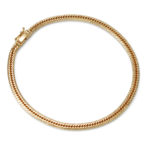 K18 18金 喜平アンクレット 14面トリプル Mカット 12g 23cm