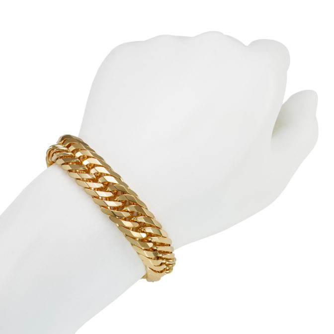 K18 18金 喜平ブレスレット 12面トリプル 100g UP 20cm