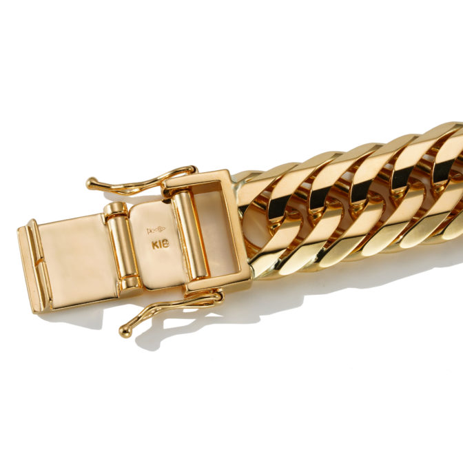 K18 18金 喜平ブレスレット 12面トリプル 100g UP 20cm