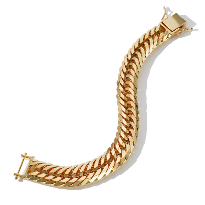 K18 18金 喜平ブレスレット 12面トリプル 100g UP 20cm