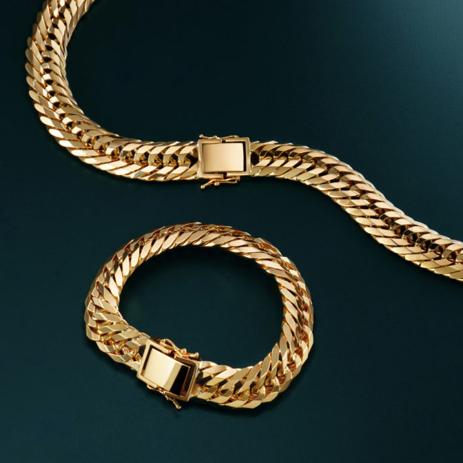 K18 18金 喜平ブレスレット 12面トリプル 100g UP 20cm