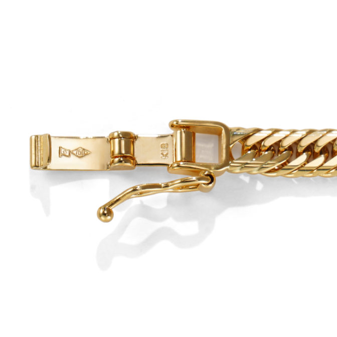 K18 18金 喜平ネックレス 14面トリプル Mカット 20g 50cm 4mm幅