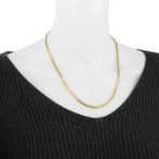 K18 18金 喜平ネックレス 14面トリプル Mカット 20g 50cm 4mm幅