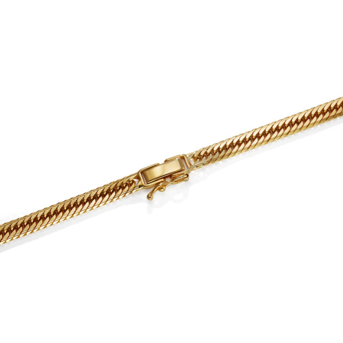 K18 18金 喜平ネックレス 14面トリプル Mカット 20g 50cm 4mm幅