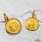 K24 純金 ディズニー メダル ペンダント 1/20oz 1/10oz 蒸気船ウィリー
