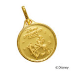 K24 純金 ディズニー メダル ペンダント 1/10oz 蒸気船ウィリー