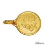 K24 純金 ディズニー メダル ペンダント 1/10oz 蒸気船ウィリー