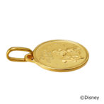 K24 純金 ディズニー メダル ペンダント 1/10oz 蒸気船ウィリー
