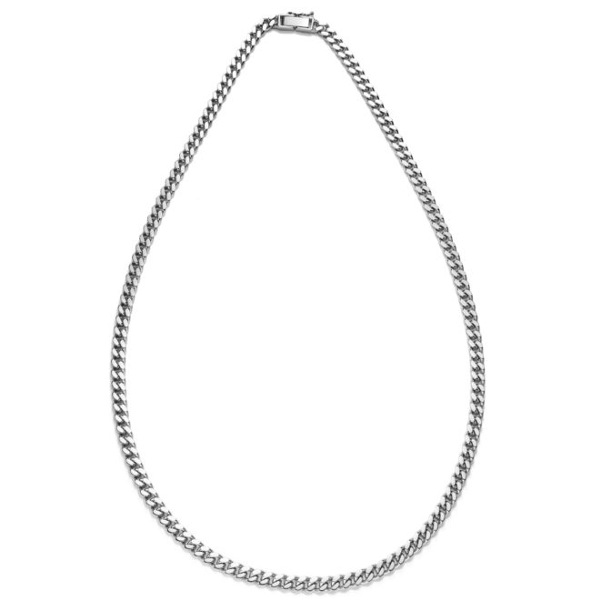 Pt850 プラチナ 喜平ネックレス 2面シングル 50g 50cm