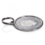 純プラチナ ツバルホース コイン ペンダント 1/10oz シンプルフレーム