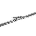 K18WG 18金ホワイトゴールド 喜平ネックレス 12.5g 50cm 3.2mm幅 中折れ