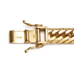 K18 18金 喜平ブレスレット 8面トリプル フラットカット 50cm 20cm ダブルストッパー