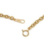 K18 18金 Oリンクチェーンネックレス 3.4mm幅