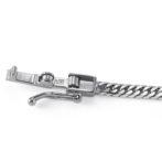 Pt850 プラチナ850 喜平ネックレス 6面ダブル 12g 55cm