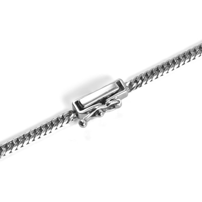 Pt850 プラチナ 喜平ネックレス 6面ダブル 12g 50cm