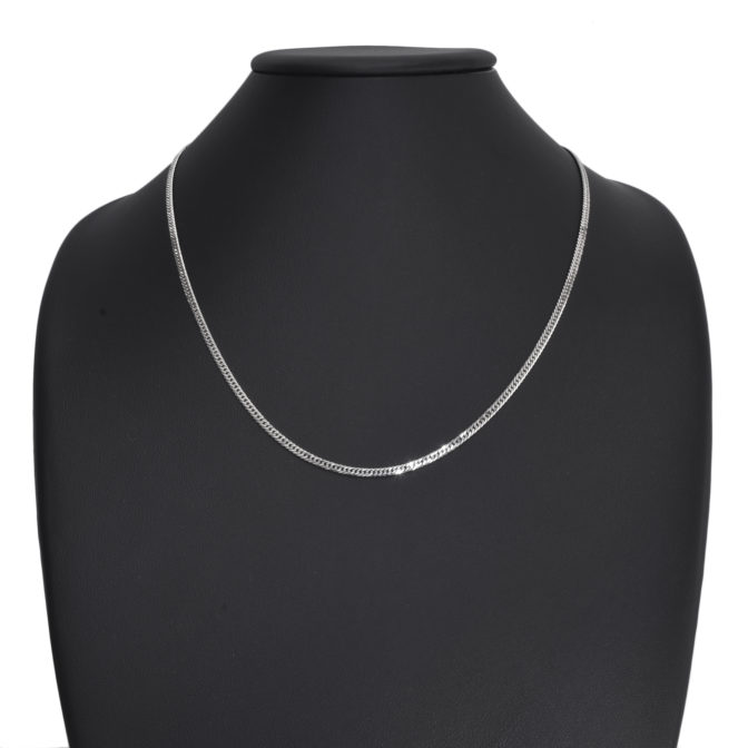 Pt850 プラチナ 喜平ネックレス 6面ダブル 12g 50cm