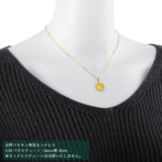 K24 純金 コインペンダント キャット チンチラ 1/25oz シンプルフレーム