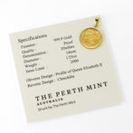 K24 純金 コインペンダント キャット チンチラ 1/25oz シンプルフレーム