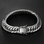 Pt850 プラチナ850 喜平ブレスレット 8面トリプル 100g 21cm