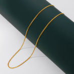 K24 純金 喜平ネックレス 6面シングル 9g 60cm 1.8mm幅