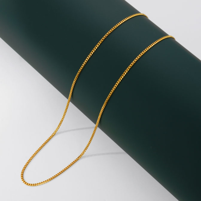 K24 純金 喜平ネックレス 6面シングル 9g 60cm 1.8mm幅