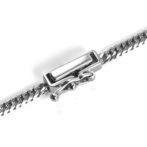 Pt850 プラチナ 喜平アンクレット 6面ダブル 5.7g 24cm 2.5mm幅