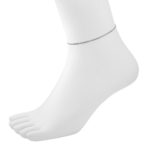 Pt850 プラチナ 喜平アンクレット 6面ダブル 5.7g 24cm 2.5mm幅