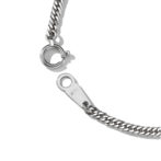 Pt999 純プラチナ 6面ダブル 3.6g 17cm 2.4mm幅