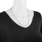 K18WG 18金 ホワイトゴールド 喜平ネックレス 6面ダブル 10g 50cm