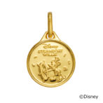 K24 純金 ディズニー メダル ペンダント 1/20oz 蒸気船ウィリー