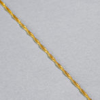 K24 純金 スクリューネックレス 1.28mm幅 40cm