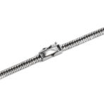 Pt850 プラチナ 喜平ブレスレット 12面トリプル 12g 18cm 4.3mm幅