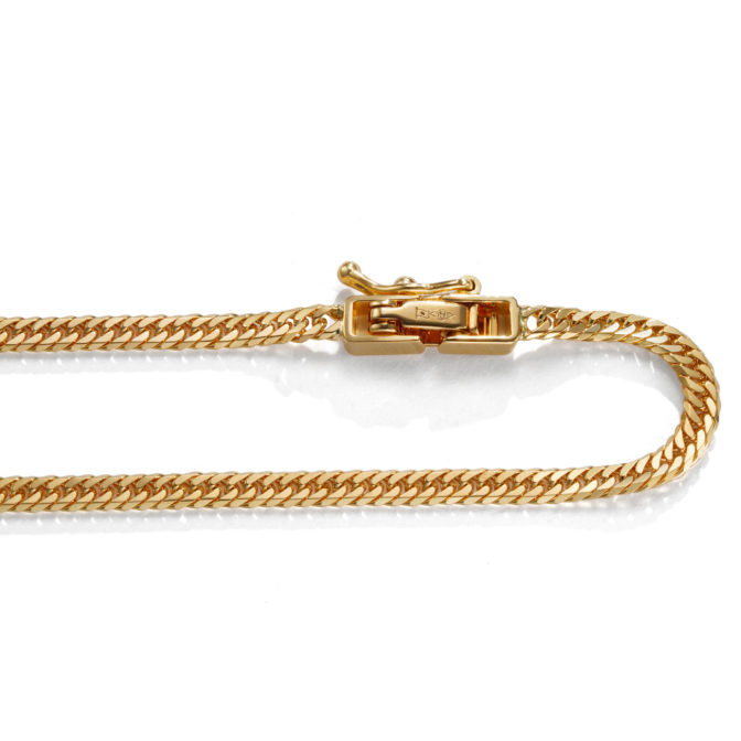 K18 18金 喜平ネックレス 11g 55cm 2.6mm幅 中折れ