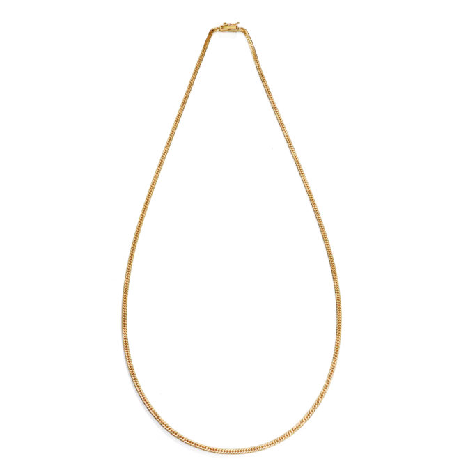 K18 18金 喜平ネックレス 11g 55cm 2.6mm幅 中折れ