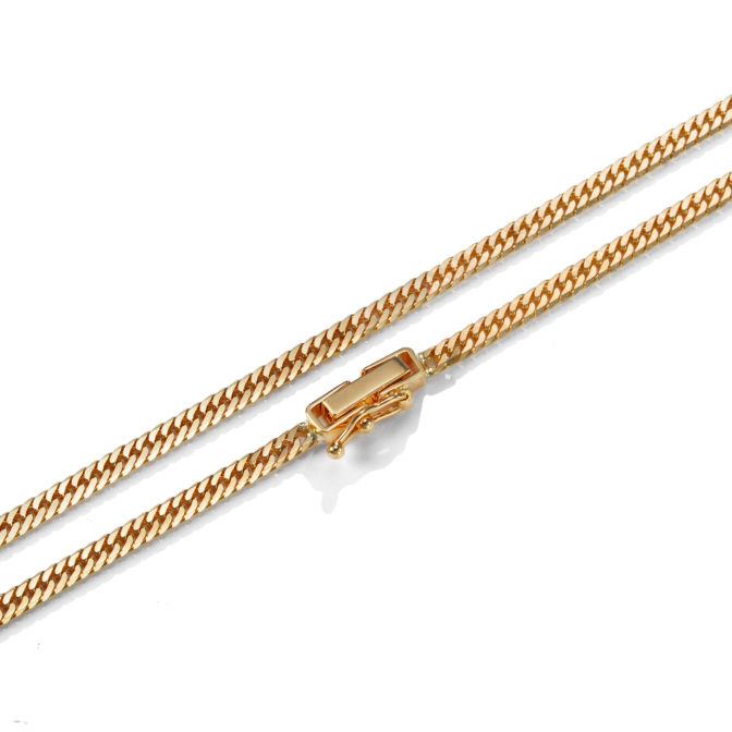 K18 18金 喜平ネックレス 11g 55cm 2.6mm幅 中折れ