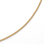 K18 ゴールド 18金 喜平ネックレス 2面シングル 3g 50cm 1.2mm幅 フリーアジャスター