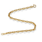 K18 18金 ロロマリーナ ブレスレット 3.5mm幅