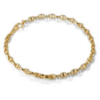 K18 18金 ロロマリーナ ブレスレット 3.5mm幅