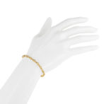 K18 18金 ロロマリーナ ブレスレット 3.5mm幅