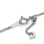 Pt850 プラチナ 喜平ネックレス 2面シングル 5g 50cm 1.48mm幅 フリーアジャスター