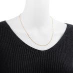 K18 ゴールド 18金 喜平ネックレス 2面シングル 3g 50cm 1.2mm幅 フリーアジャスター