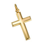 K18 18金 ゴールド リトル クロスペンダント トップ