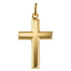 K18 18金 ゴールド リトル クロスペンダント トップ