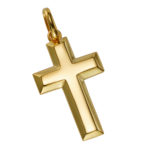 K18 18金 ゴールド クロスペンダント トップ
