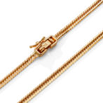 K18 18金 喜平ブレスレット 12面トリプル 3g 18cm 2.2mm幅