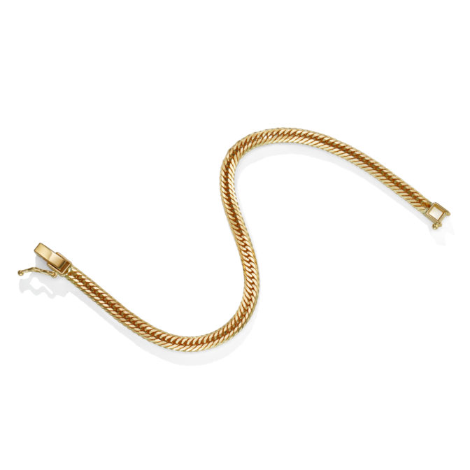 K18 18金 喜平ブレスレット 12面トリプル 7g 16cm 3.8mm幅