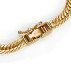 K18 18金 喜平ブレスレット 12面トリプル 7g 16cm 3.8mm幅