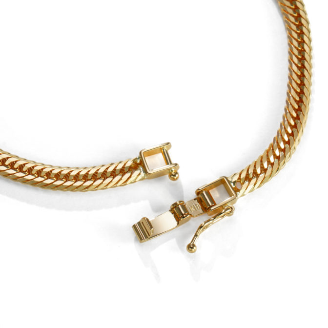 K18 18金 喜平ブレスレット 12面トリプル 7g 16cm 3.8mm幅