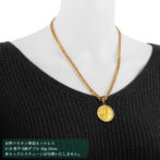 K24 純金 コインペンダント トップ ブリタニア 1/2oz
